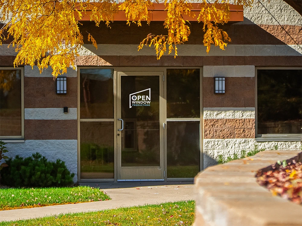 Open Window Productions studio entrance